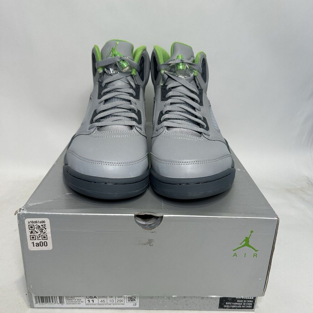 Nike Shoes Air Jordan 5 Retro “Green Bean” 2022 - Picture 2 of 5